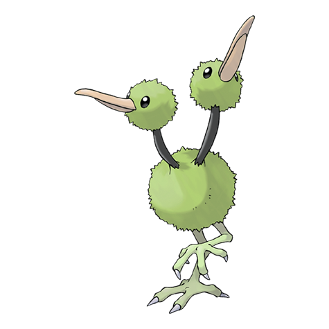 Doduo shiny artwork