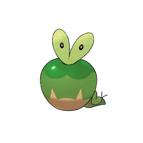 Applin shiny artwork