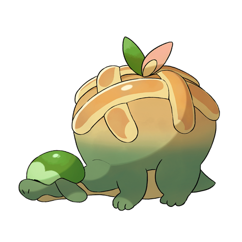 Appletun shiny artwork