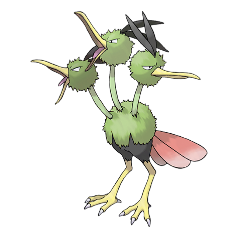 Dodrio shiny artwork