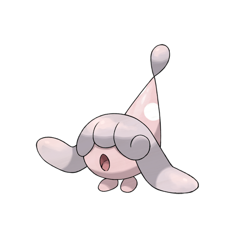 Hatenna shiny artwork