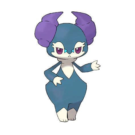 Indeedee shiny artwork