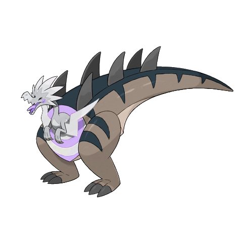 Dracozolt shiny artwork