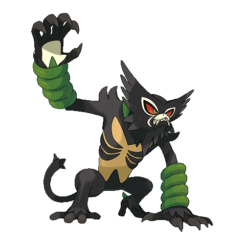 Zarude shiny artwork