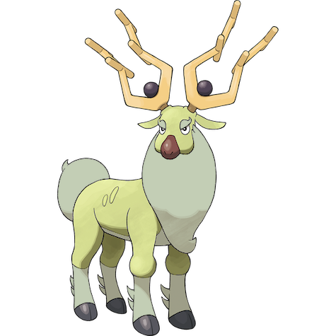 Wyrdeer shiny artwork
