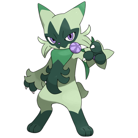 Floragato shiny artwork