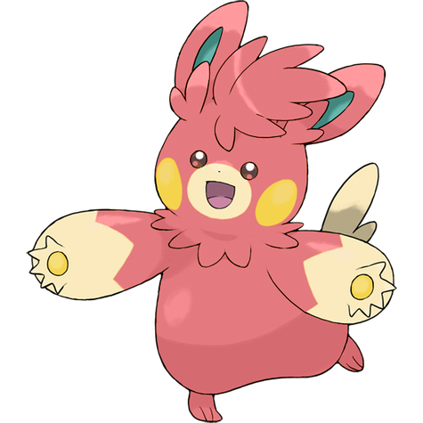 Pawmot shiny artwork