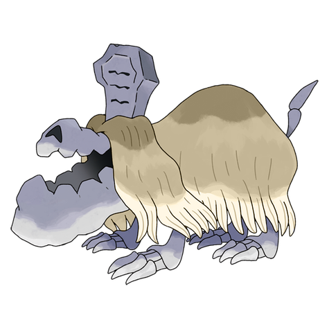Houndstone shiny artwork