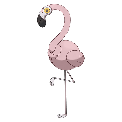 Flamigo shiny artwork