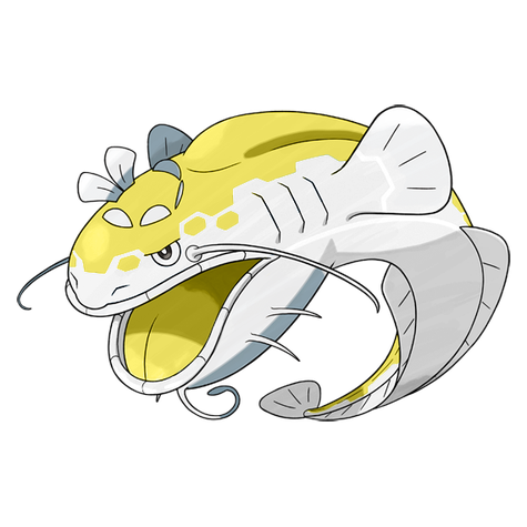 Dondozo shiny artwork