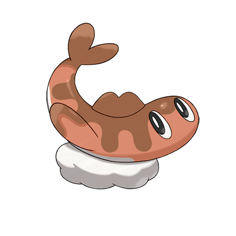 Tatsugiri shiny artwork