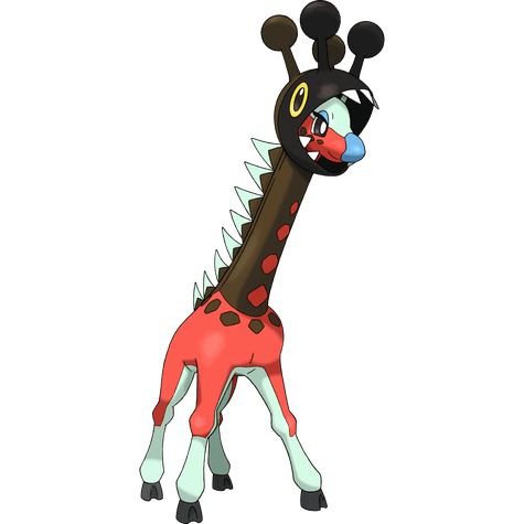 Farigiraf shiny artwork