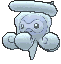 Snowy Castform front animated
