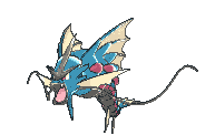 Mega Gyarados front animated