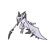 Mega Aerodactyl front animated