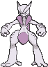 Mega Mewtwo X front animated
