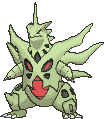 Mega Tyranitar front animated