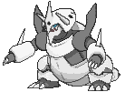 Mega Aggron front animated