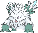 Mega Abomasnow front animated