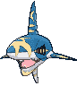 Mega Sharpedo front animated