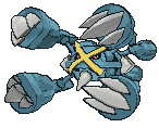 Mega Metagross front animated