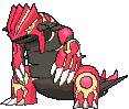 Primal Groudon front animated