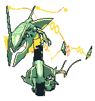 Mega Rayquaza front animated