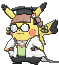 Pikachu Ph.D. front animated