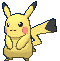 Cosplay Pikachu front animated