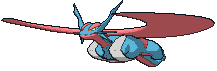 Mega Salamence front animated