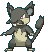 Alolan Rattata front animated