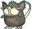 Alolan Raticate front animated