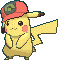 Hoenn Cap Pikachu front animated