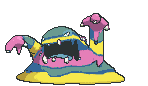 Alolan Muk front animated