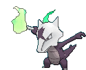 Totem Alolan Marowak front animated