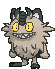 Galarian Meowth front animated