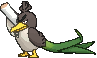 Galarian Farfetch’d front animated