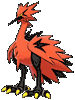 Galarian Zapdos front animated