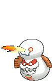 Zen Galarian Darmanitan front animated