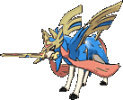 Crowned Zacian front animated