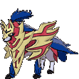 Crowned Zamazenta front animated
