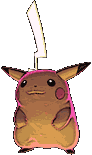 Gigantamax Pikachu front animated