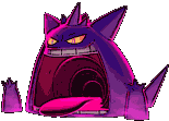 Gigantamax Gengar front animated