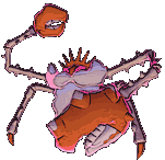 Gigantamax Kingler front animated