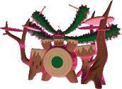 Gigantamax Rillaboom front animated
