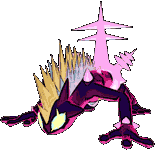 Gigantamax Low Key Toxtricity front animated