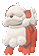 Hisuian Growlithe front animated