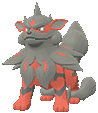 Hisuian Arcanine front animated
