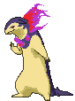 Hisuian Typhlosion front animated