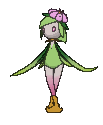Hisuian Lilligant front animated